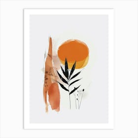 Abstract Painting, Boho, Minimalism Art Print