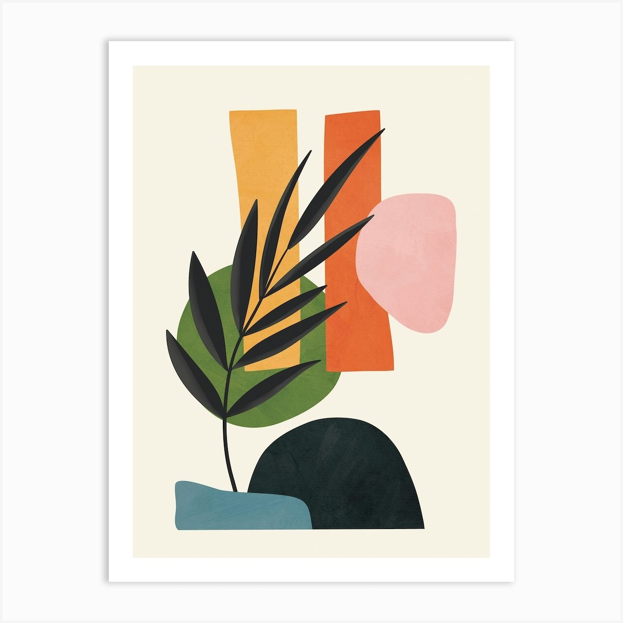 Abstract Shapes Art Print Abstract Shapes Art Print