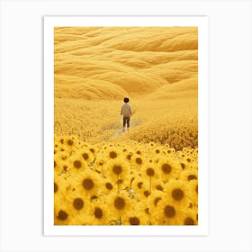 Sunflowers 17 Art Print