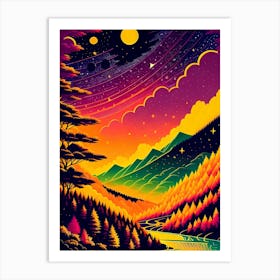 Night Sky Art Print