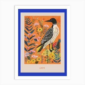 Spring Birds Poster Loon 5 Art Print