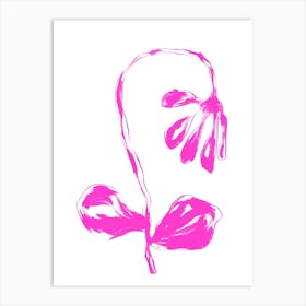 Pink Flower Art Print