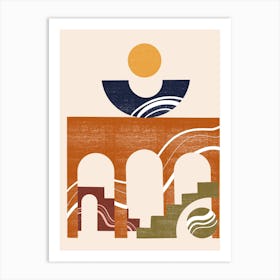 Santa Fe Art Print