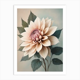 Dahlia 4 Art Print