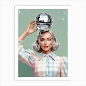 Disco Ball beautiful Art Print