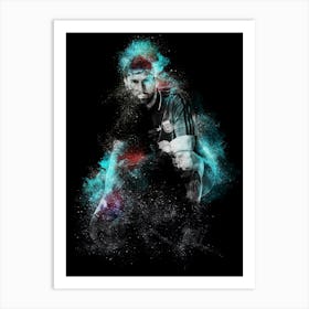 Lionel Messi 18 Art Print