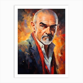 Sean Connery (2) Art Print