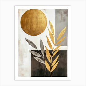 'Gold Leaf' 1 Art Print