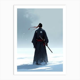 Samurai Warrior 2 Art Print
