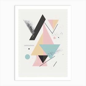 Abstract Geometric Pattern 15 Art Print