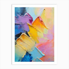 Fragment Abstract Art Print