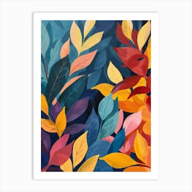 Autumn Leaves 16 Art Print