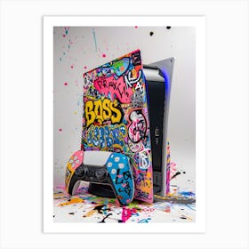 Playstation 5 Console Art Print