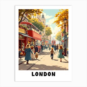 London Street Art Print