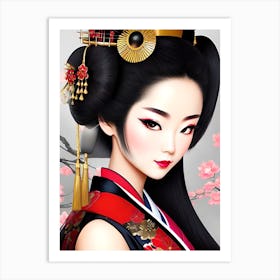 Chinese Girl Art Print