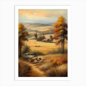 Tuscan Countryside Art Print