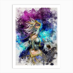 Jaina Proudmoore World Of Warcraft Art Print