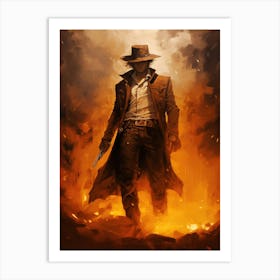 Portgas D. Ace 3 Art Print