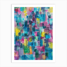 Abstract Painting 887 Art Print
