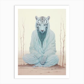 Tiger illustration 1 Art Print