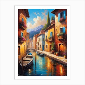 Venice Canal 10 Art Print