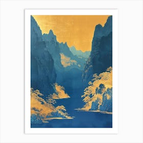 Chinese Landscape 1 Art Print