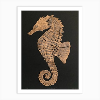 Sea Horse 2 Art Print