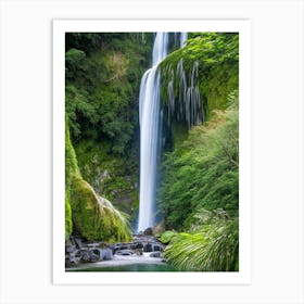 Mclean Falls, New Zealand Majestic, Beautiful & Classic (1) Art Print