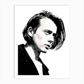 Brett Anderson suede britpop band music 7 Art Print