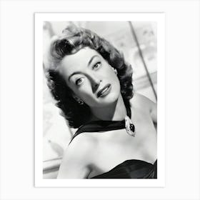 Actress Joan Crawford In A Scene From The Movie Daisy Kenyon Art Print