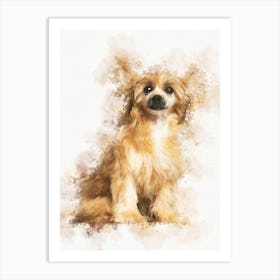 Chinese Crested Dog 1 Art Print