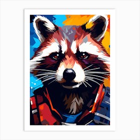 Rocket Raccoon 1 Art Print