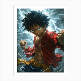 One Piece Wallpaper 12 Art Print