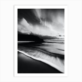 Black And White Seascape 37 Art Print