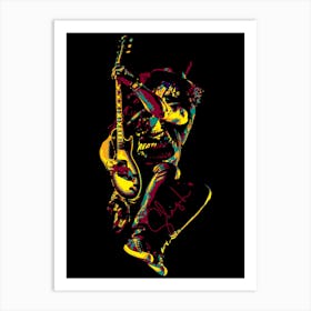 Slash Musician Legend Art Print