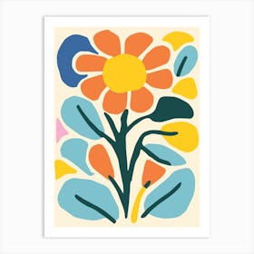 Flower Painting 5 Art Print