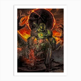 Doom maternal Art Print