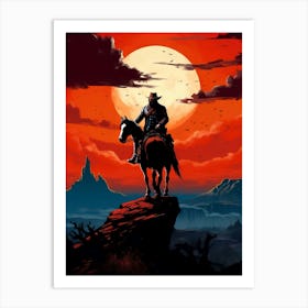 Red Dead Redemption 1 Art Print