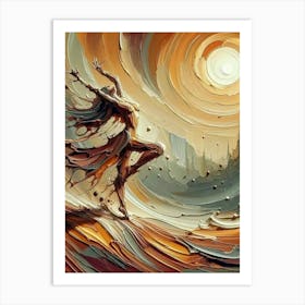 Dancer In The Sun Art Print