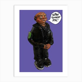 Eddie BigBaws 1 Art Print