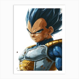 Dragon Ball Z Wallpaper 40 Art Print