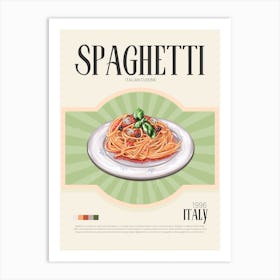 Spaghetti Art Print