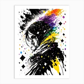 Splatter Painting 2 Art Print