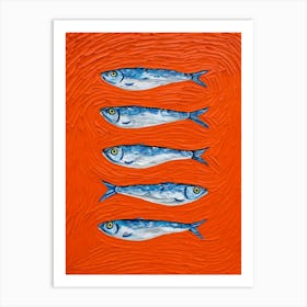 Sardines 3 Art Print