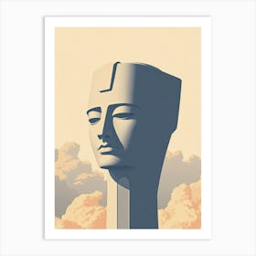 Statue Art Print