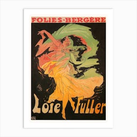 Belle Époque Vintage French Poster Art, Jules Chéret Art Print