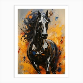 Horse berber moroccan Art Print