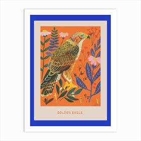 Spring Birds Poster Golden Eagle Art Print