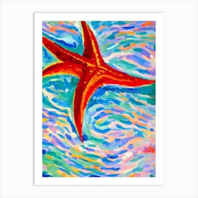 Sea Star (Starfish) Matisse Inspired Art Print