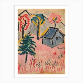 House In The Mountains 9 Art Print